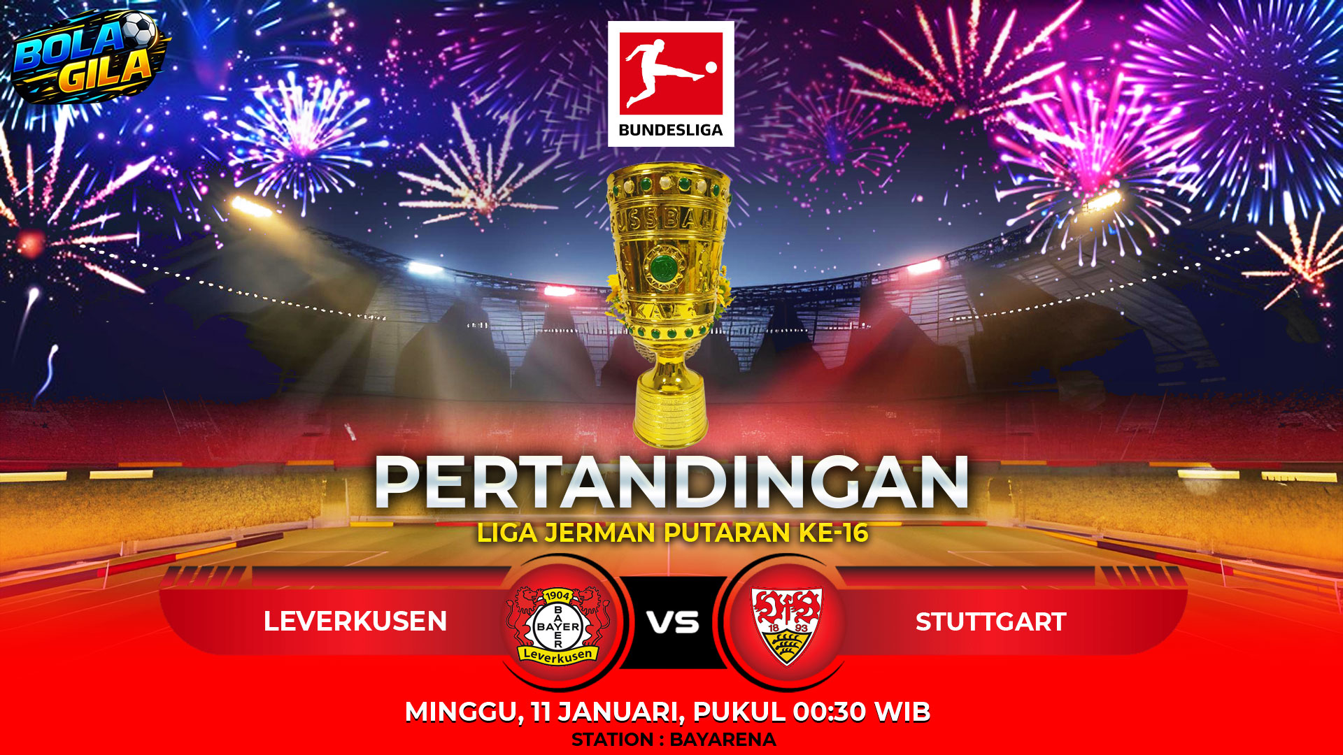 Prediksi Bayer Leverkusen vs VfB Stuttgart